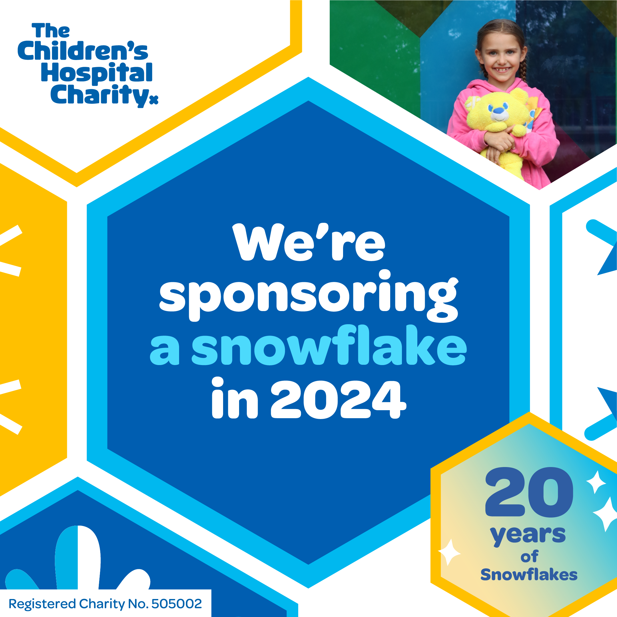 365 Group sponsoring The Children's Hospital Charity Snowflake Appeal